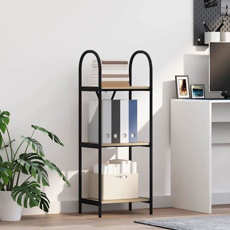 Boekenkast Sonoma eiken 40 x 30 x 109 cm Bewerkt hout 1