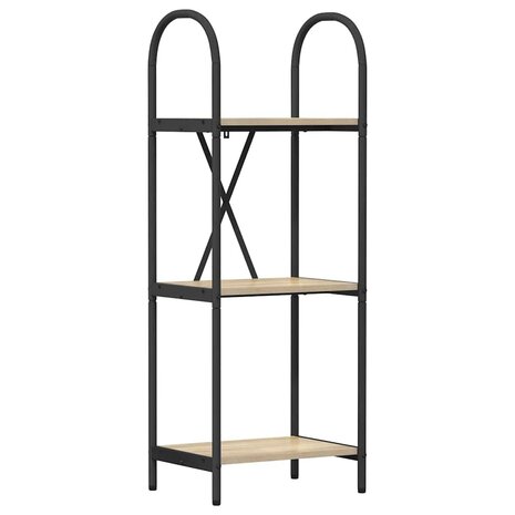 Boekenkast Sonoma eiken 40 x 30 x 109 cm Bewerkt hout 2