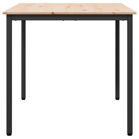 Eettafel Naturel 80 x 80 x 75 cm Massief grenenhout 5