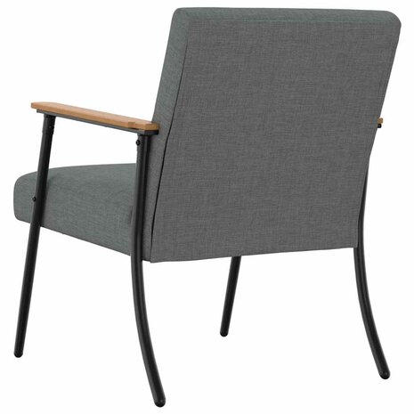 Fauteuil Donkergrijs 59 x 75 x 78 cm Stof 6