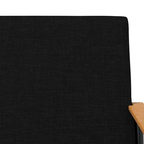Fauteuil Zwart 59 x 75 x 78 cm Stof 7