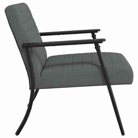 Fauteuil Donkergrijs 59 x 75 x 78 cm Stof 5
