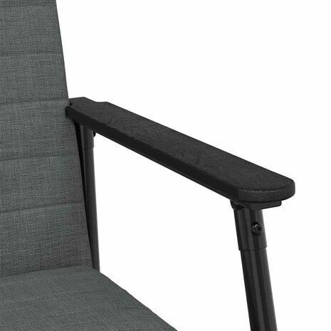 Fauteuil Donkergrijs 59 x 75 x 78 cm Stof 8