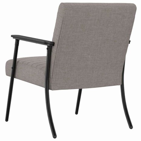 Fauteuil Taupe 59 x 75 x 78 cm Stof 6