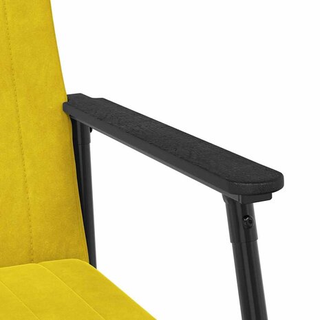 Fauteuil Geel 59 x 75 x 78 cm Fluweel 8