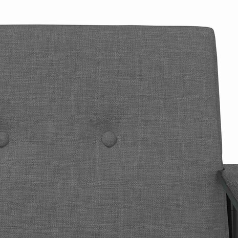 Fauteuil Donkergrijs 59 x 75 x 78 cm Stof 7