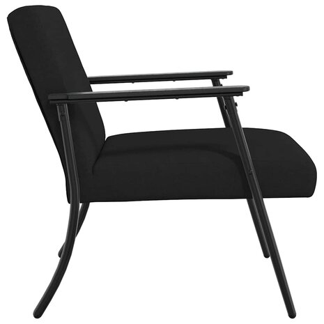 Fauteuil Zwart 59 x 75 x 78 cm Stof 5
