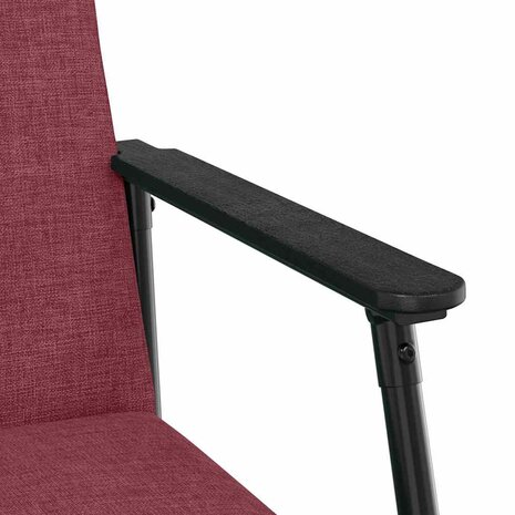 Fauteuil Wijnrood 59 x 75 x 78 cm Stof 8