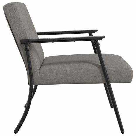 Fauteuil Taupe 59 x 75 x 78 cm Stof 5