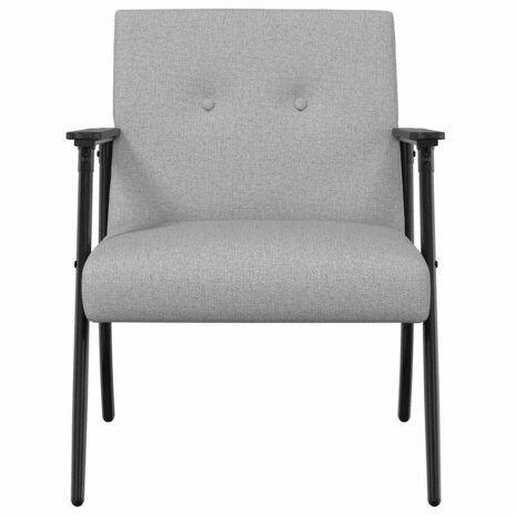 Fauteuil Wolkengrijs 59 x 75 x 78 cm Stof 4