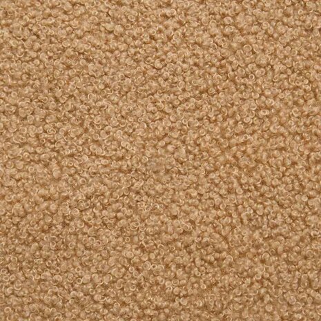 Fauteuil Beige 59 x 75 x 78 cm Krullend Wol-achtig Stof 9