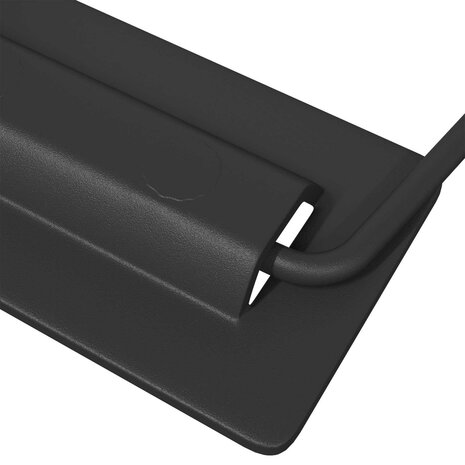 Kast Handvatten 2 pcs Zwart 85 x 45 mm Metaal 8