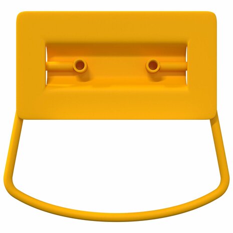 Kast Handvatten 12 pcs Mosterdgeel 85 x 45 mm Metaal 6