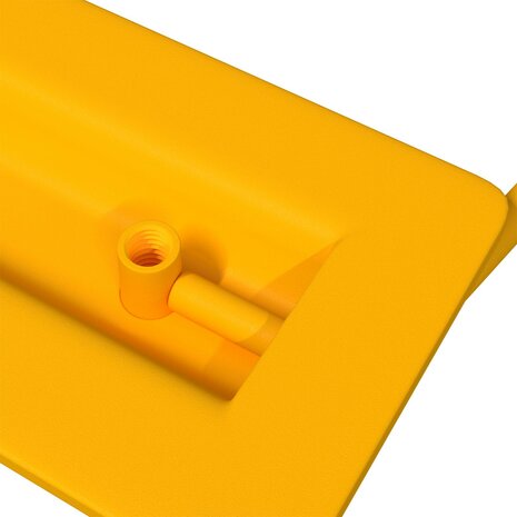 Kast Handvatten 12 pcs Mosterdgeel 85 x 45 mm Metaal 7