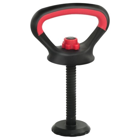 4-in-1 Halterset Zwart en Rood 121 x 19,5 x 19,5 cm 6