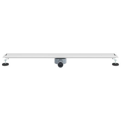 Doucheafvoer 2-in-1 met 360&deg; Sifon Zilver 100 cm 4