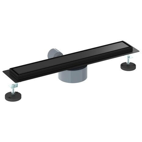 Doucheafvoer 2-in-1 met 360&deg; Sifon Zwart 60 cm 6