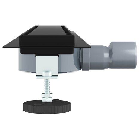 Doucheafvoer 2-in-1 met 360&deg; Sifon Zwart 70 cm 5