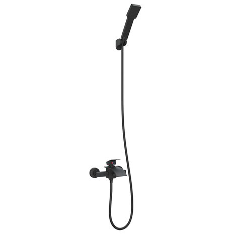 Doucheset Zwart G 1 / 2 inch 2