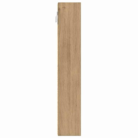Vitrinekast Artisan Eiken 100 x 8,5 x 50 cm Bewerkt hout 6