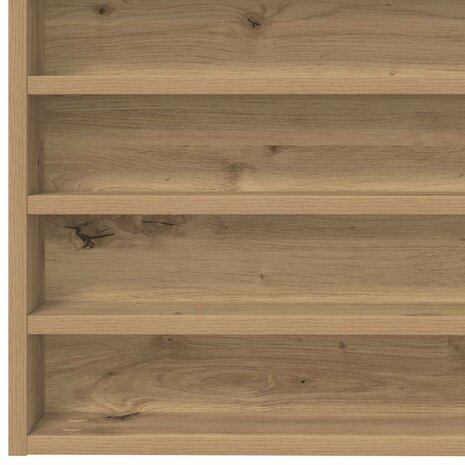 Vitrinekast Artisan Eiken 100 x 8,5 x 50 cm Bewerkt hout 8