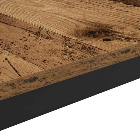 Salontafel Oudhout 40 x 40 x 36 cm Bewerkt hout 8