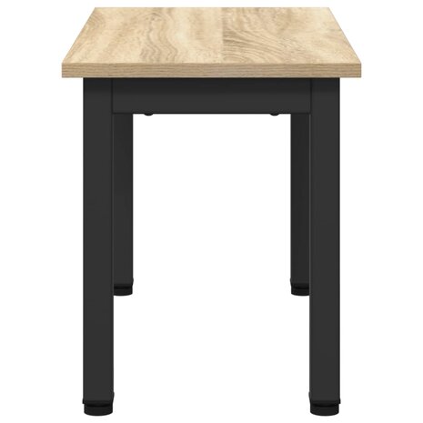 Salontafel Sonoma 60 x 30 x 36 cm Bewerkt hout 6