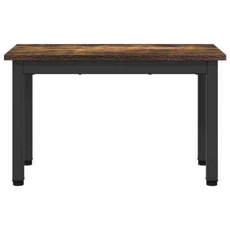 Salontafel Rook Eik 60 x 30 x 36 cm Bewerkt hout 5