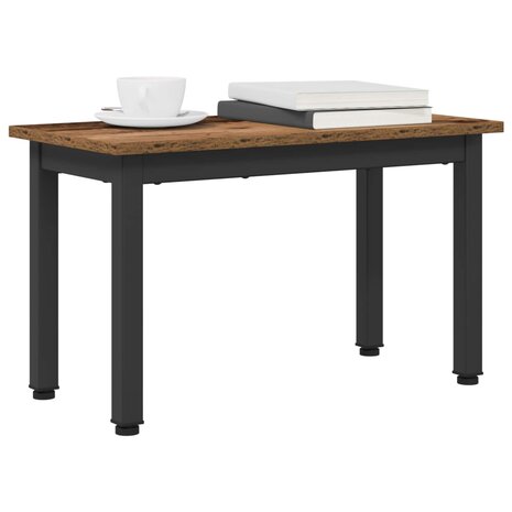 Salontafel Oudhout 60 x 30 x 36 cm Bewerkt hout 3