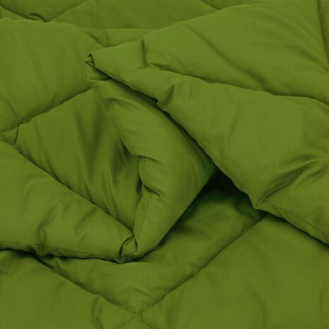 Zomerdekbed Groen 200 x 140 cm Microvezel 5