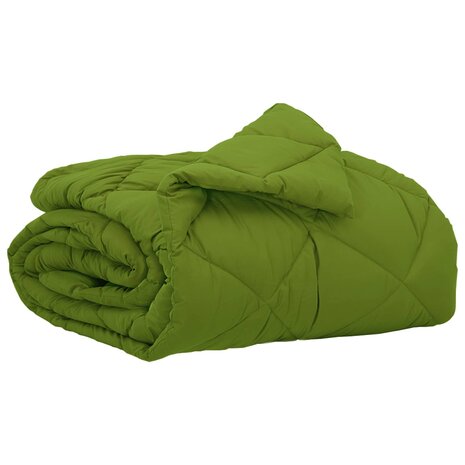 Zomerdekbed Groen 220 x 135 cm Microvezel 2