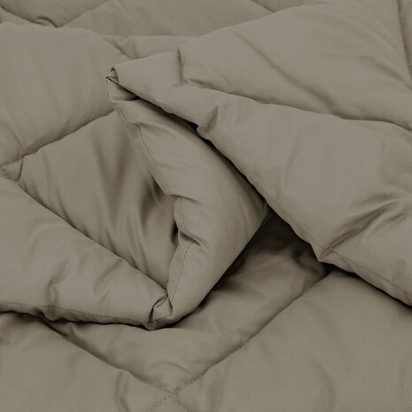 Zomerdekbed Lichtgrijs 200 x 200 cm Microvezel 5