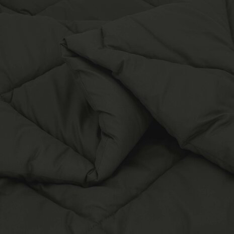 Vol jaar dekbed Zwart 200 x 135 cm Microfiber 5
