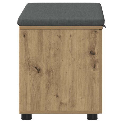 Halbank met kussen met opslag Artisan Eiken 60 x 38 x 46 cm 7