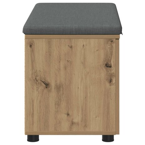 Halbank met kussen met opslag Artisan Eiken 80 x 38 x 46 cm 7