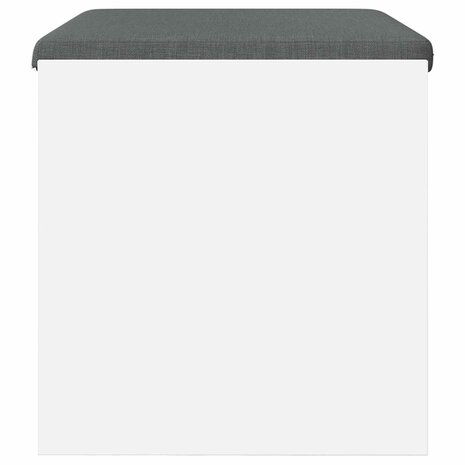 Halbank met kussen Wit 60 x 38 x 46 cm 6