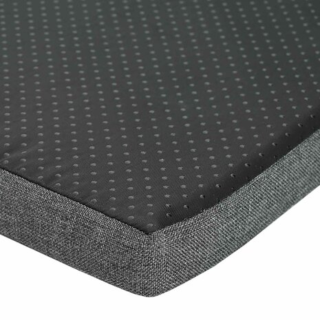 Halbank met kussen Wit 60 x 38 x 46 cm 9