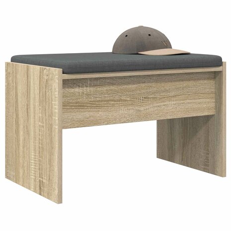 Halbank met kussen Sonoma Eiken 60 x 38 x 46 cm 3