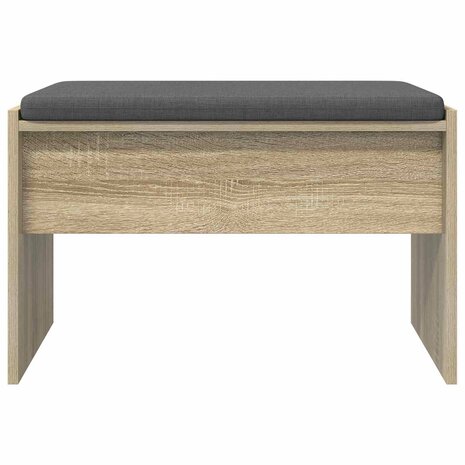 Halbank met kussen Sonoma Eiken 60 x 38 x 46 cm 5