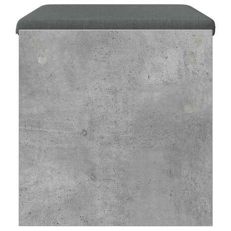 Halbank met kussen Beton Grijs 60 x 38 x 46 cm 6