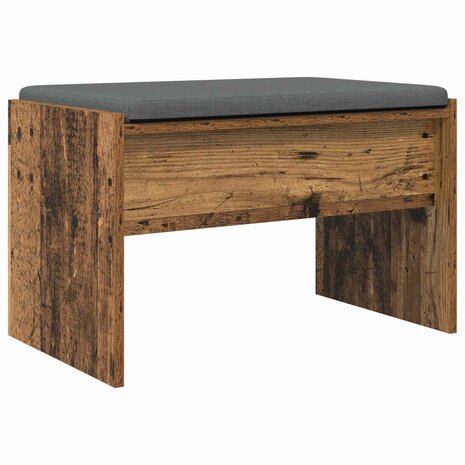 Halbank met kussen Oudhout 60 x 38 x 46 cm 7