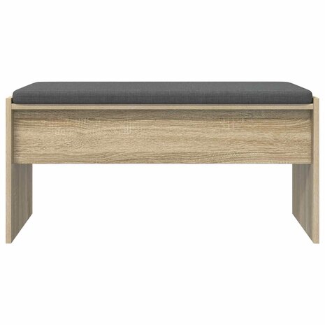 Halbank met kussen Sonoma Eiken 80 x 38 x 46 cm 5