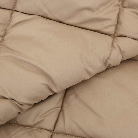 Zomerdekbed Taupe 200 x 135 cm Microvezel 7