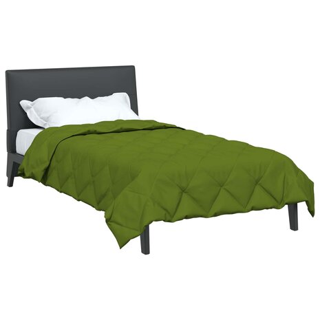 Vol jaar dekbed Groen 220 x 135 cm Microfiber 3