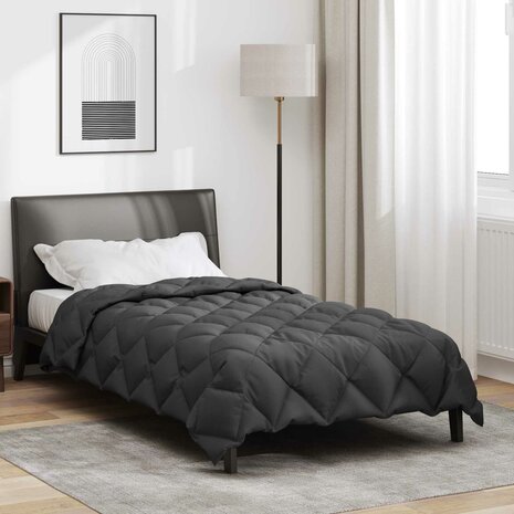 Winter Dekbed Antraciet 220 x 135 cm Microfiber 1