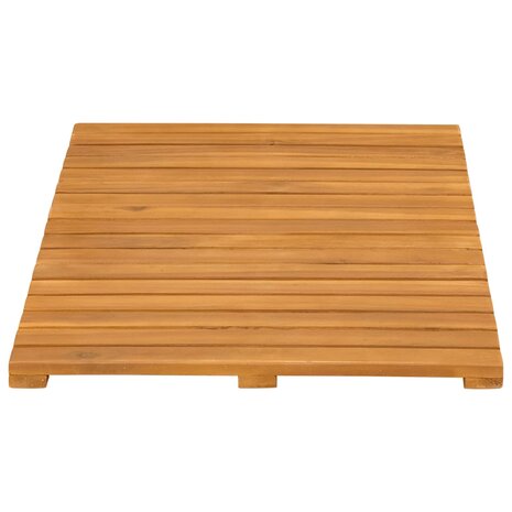 Badmat Effen Bruin 60 x 40 cm Hout 6