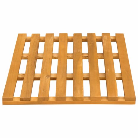 Badmat Effen Bruin 100 x 53 cm Hout 6