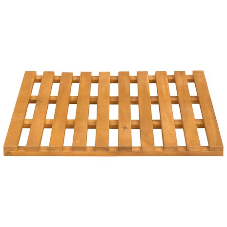 Badmat Effen Bruin 100 x 53 cm Hout 6