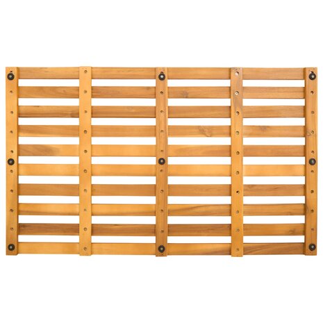 Badmat Effen Bruin 100 x 53 cm Hout 6
