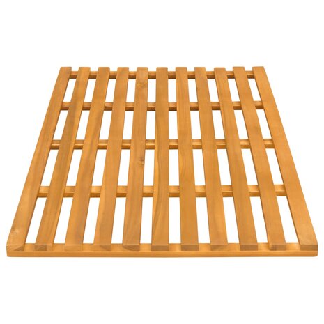 Badmat Effen Bruin 100 x 53 cm Hout 5